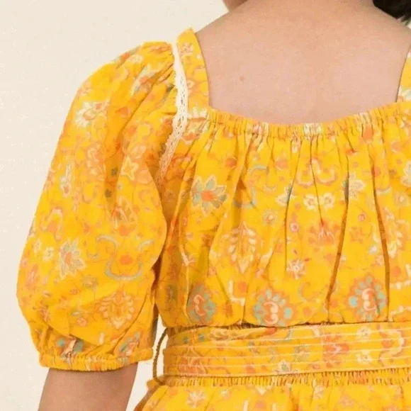 IVY CITY Mini Tuscan Sun Dress 9/10 - Picture 8 of 9